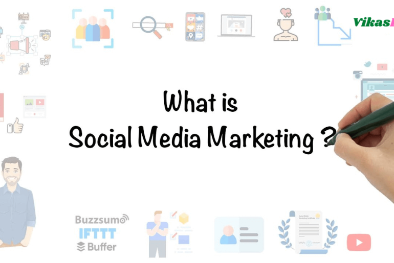What is social media marketing?