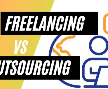 What is the difference between freelancing and outsourcing